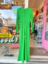 Load image into Gallery viewer, 70s Kelly green romper