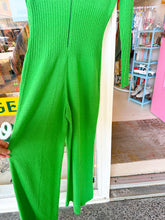 Load image into Gallery viewer, 70s Kelly green romper