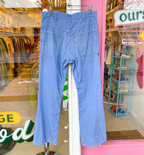 Load image into Gallery viewer, Levi’s baby blue corduroy flares
