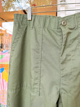 Load image into Gallery viewer, Green military work pants
