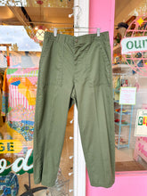 Load image into Gallery viewer, Green military work pants
