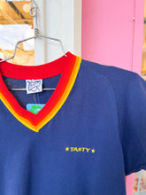Load image into Gallery viewer, TASTY 70s rainbow ringer t-shirt
