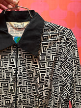 Load image into Gallery viewer, 90s does 60s geo zip detail shaket

