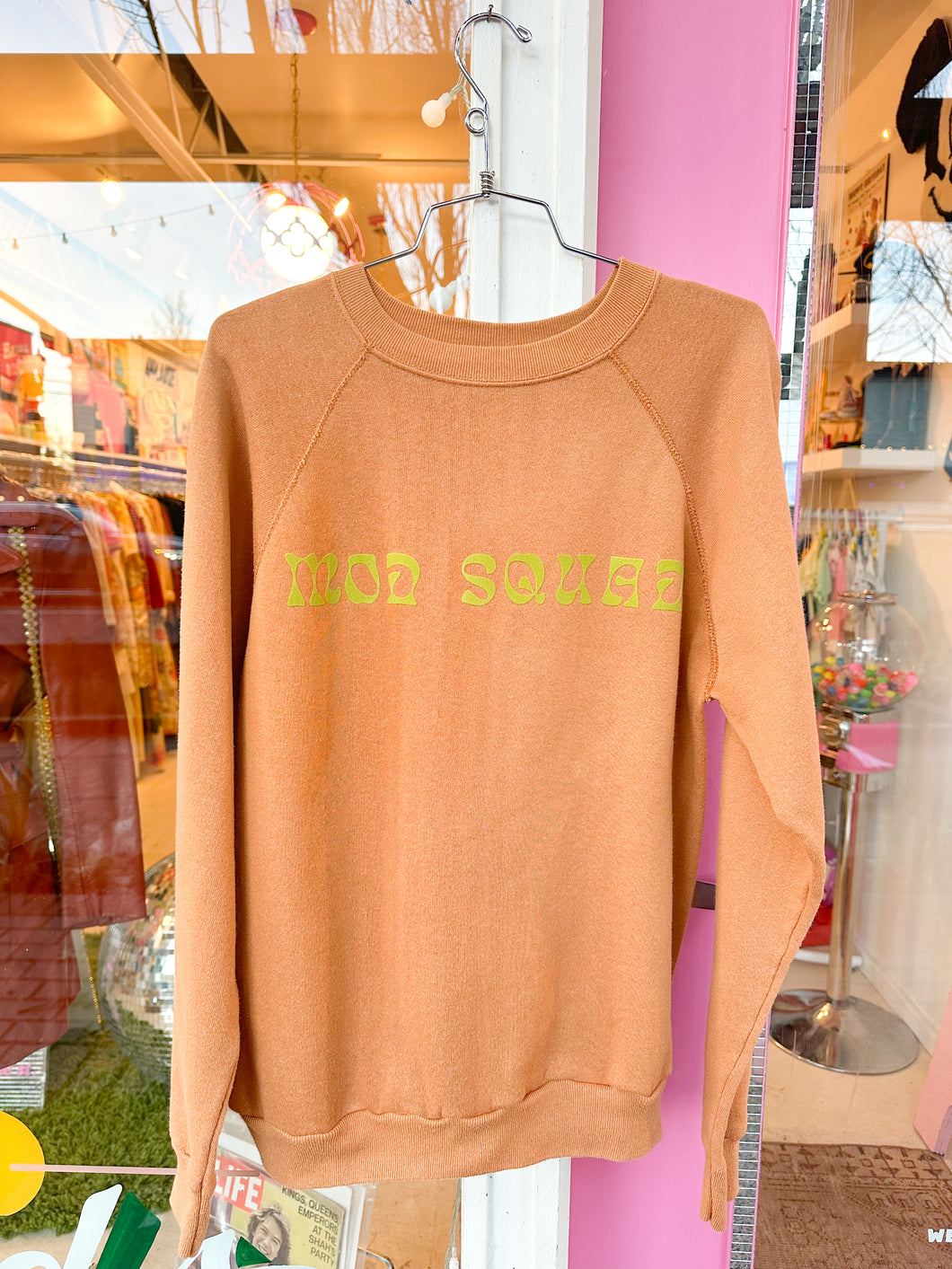 MOD SQUAD iron on crewneck sweatshirt