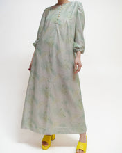 Load image into Gallery viewer, 60s fan print house dress
