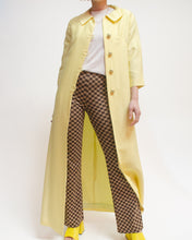 Load image into Gallery viewer, Yellow Jackie O maxi coat
