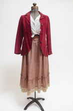Load image into Gallery viewer, Gunne Sax rose skirt
