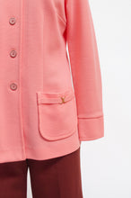 Load image into Gallery viewer, Bubble gum pink 70s leisure suit jacket
