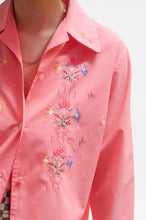 Load image into Gallery viewer, Floral embroidered lounge top
