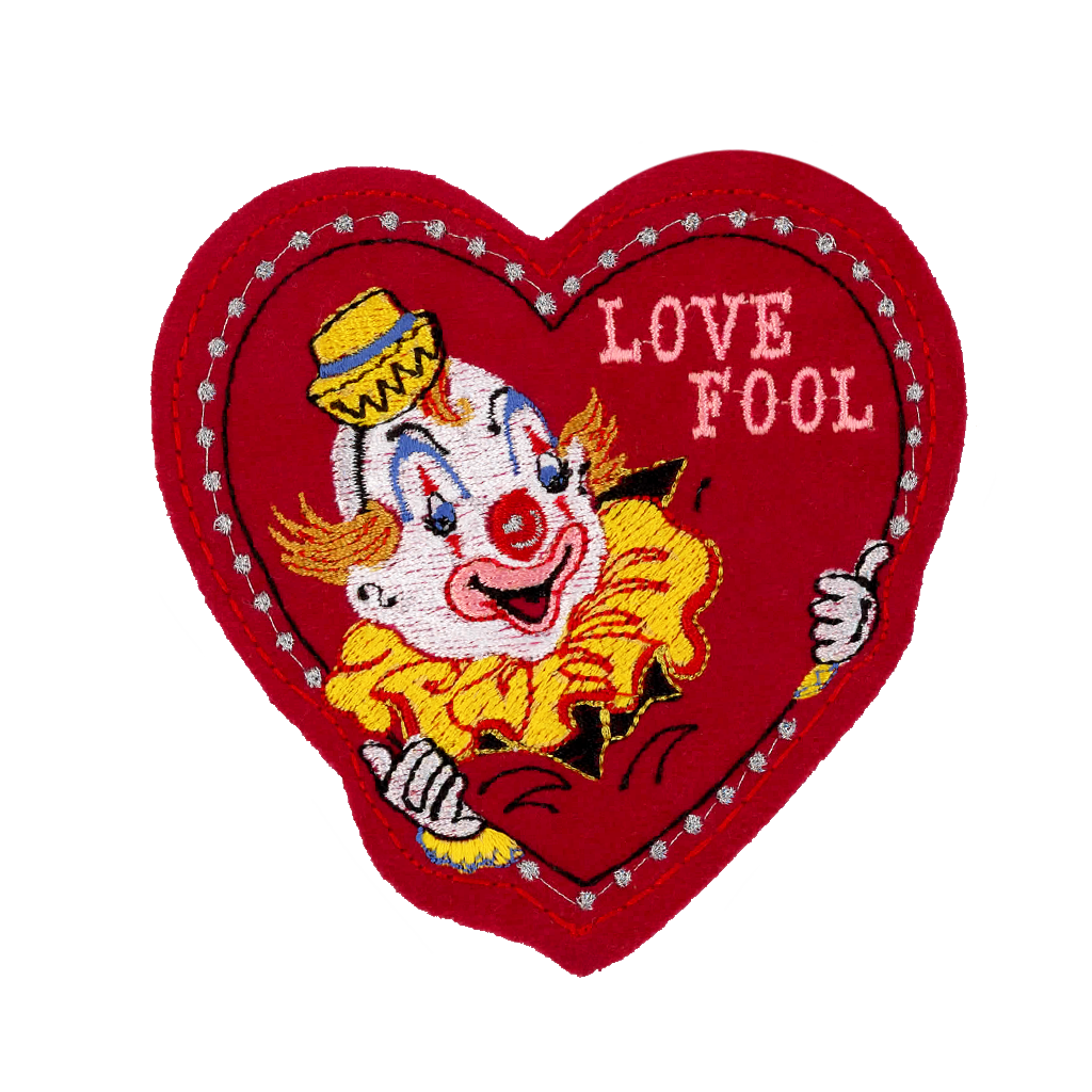 Love Fool  Iron-On Patch