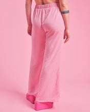 Load image into Gallery viewer, Bubblegum Pink micro check loungewear set
