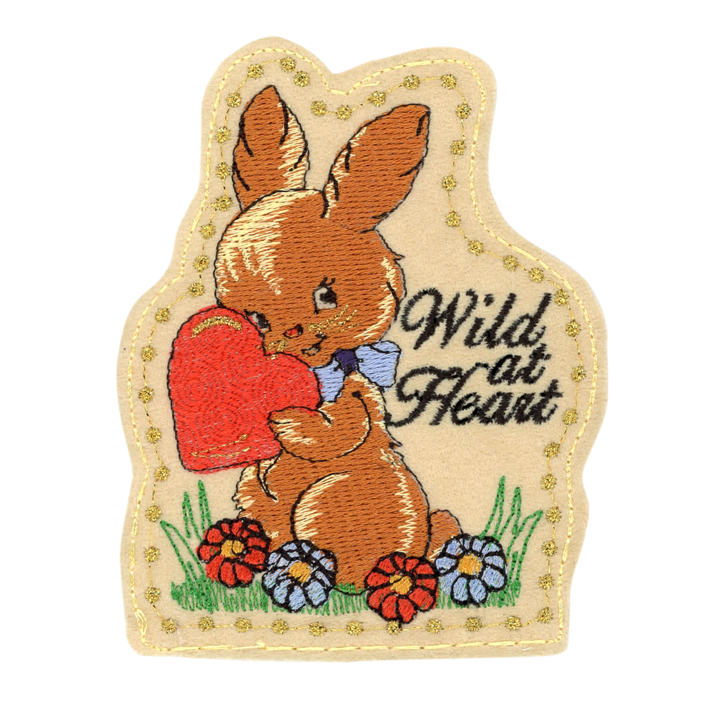 Wild at Heart  Iron-On Patch