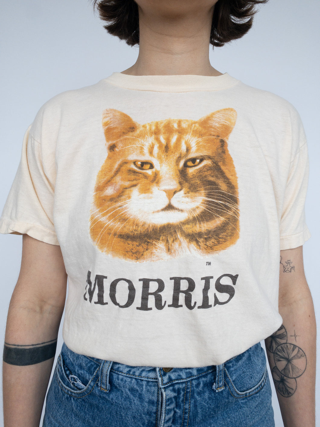 Morris the cat tee (Google him!)