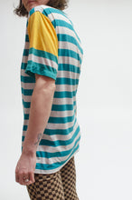 Load image into Gallery viewer, Paper thin color pop stripe t-shirt
