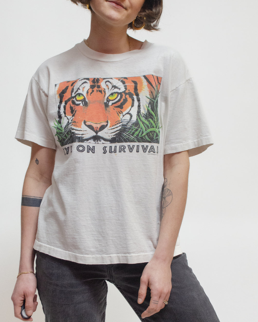 Eye on survival ‘93 t-shirt